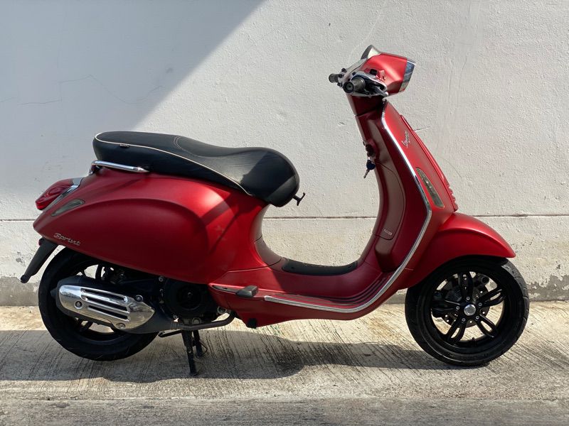 ขายแลกnew Vespa Spirnt 150i Get Abs Matt Series